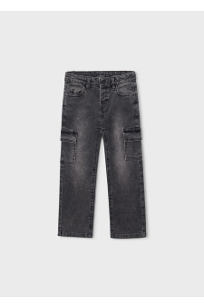 Mayoral Calça Soft Denim Cargo