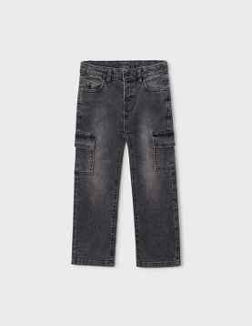 Mayoral Calça Soft Denim Cargo
