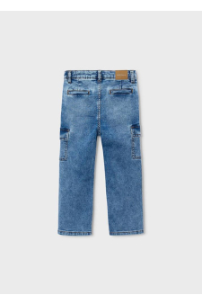 Mayoral Calça Soft Denim Cargo