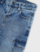 Mayoral Calça Soft Denim Cargo