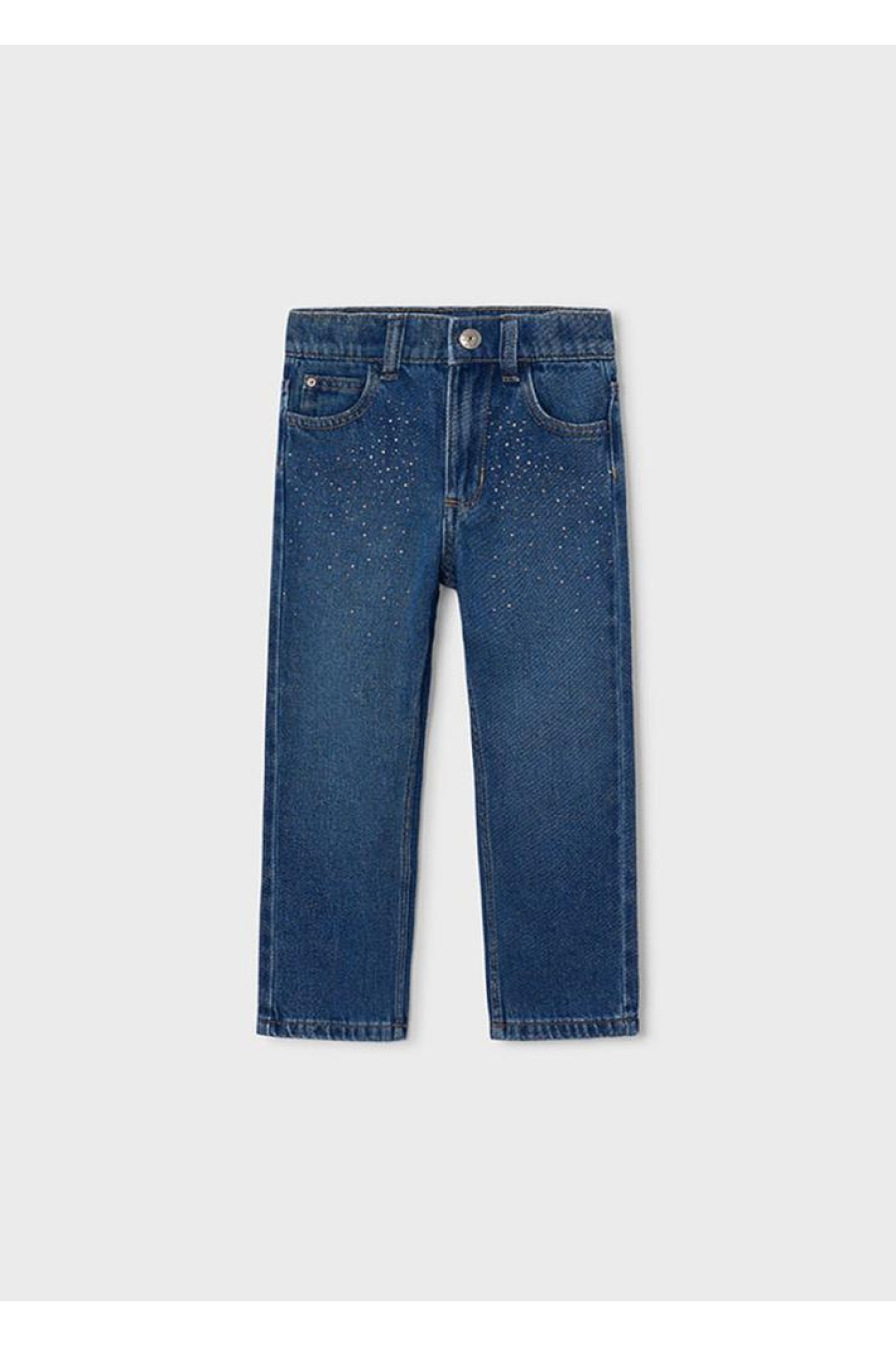 Mayoral Calça Denim Fantasia