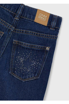 Mayoral Calça Denim Fantasia