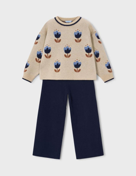 Mayoral Conj. Calça Tricot