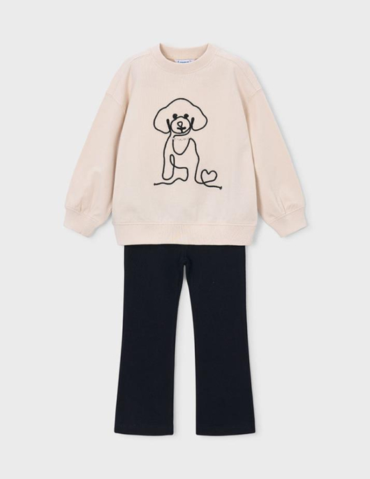 Mayoral Conj. Leggings Felpa Cordao