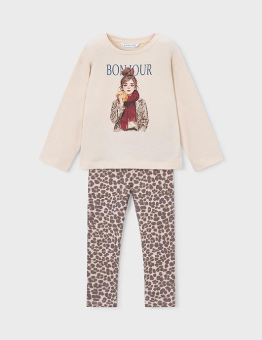 Mayoral Conj. Leggings Estampadas