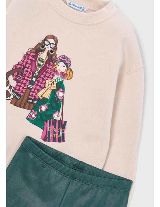 Mayoral Conj. Leggings Blotch