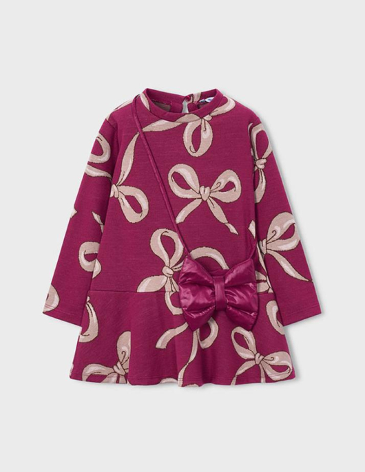 Mayoral Vestido Jaquard C/Bolsa