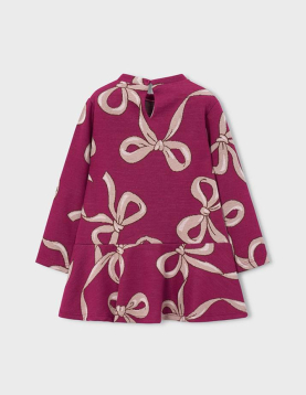 Mayoral Vestido Jaquard C/Bolsa