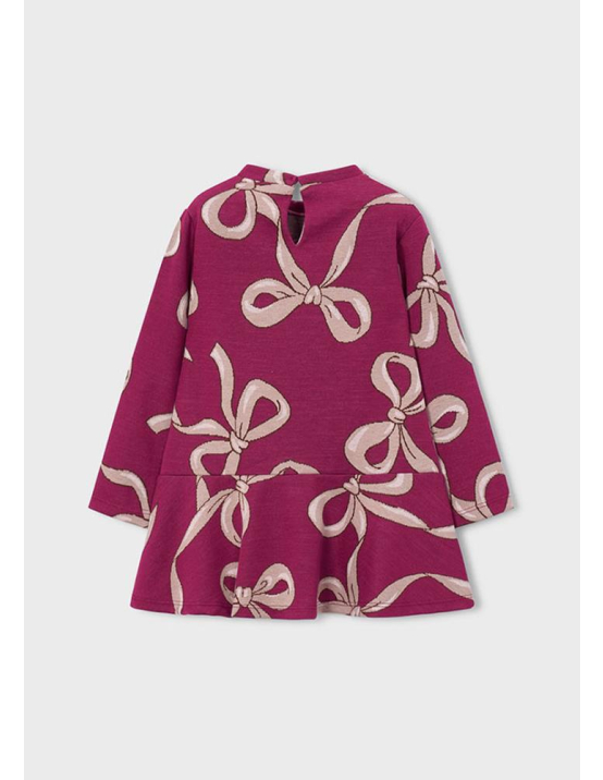 Mayoral Vestido Jaquard C/Bolsa
