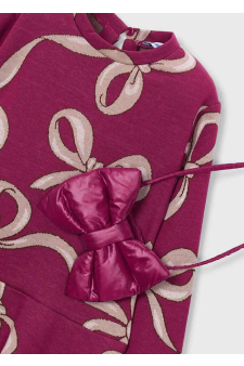 Mayoral Vestido Jaquard C/Bolsa