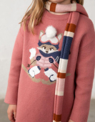 Mayoral Vestido Trico Cachecol