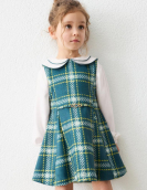 Mayoral Vestido Saia Antelina Xadrez