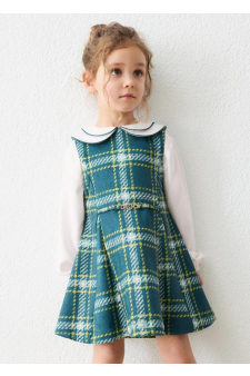 Mayoral Vestido Saia Antelina Xadrez