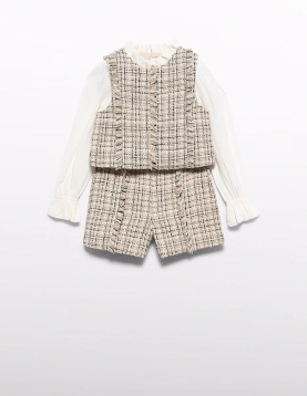 Abel e Lula Conj. Bermuda Tweed
