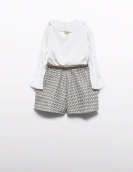 Abel e Lula Conj. Bermudas Jacquard