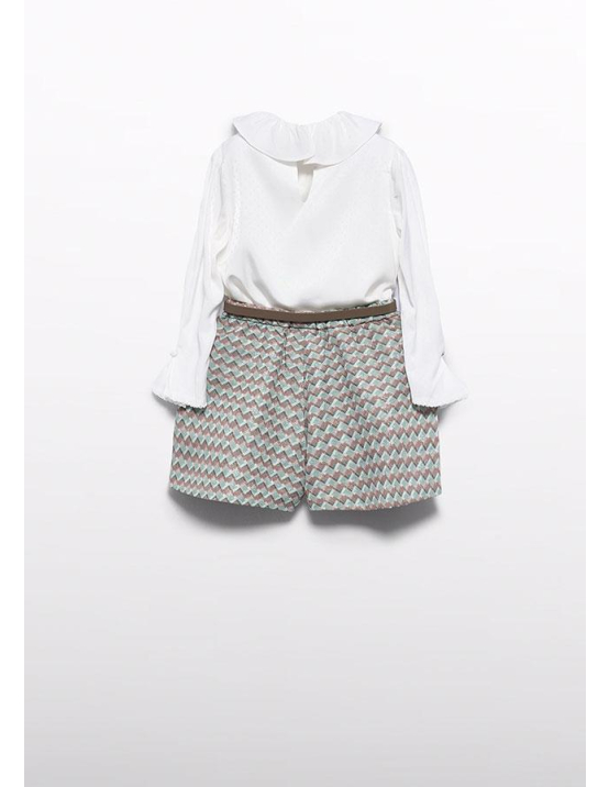 Abel e Lula Conj. Bermudas Jacquard