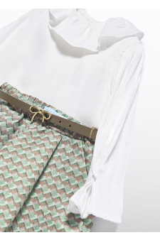 Abel e Lula Conj. Bermudas Jacquard