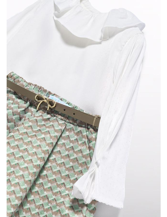 Abel e Lula Conj. Bermudas Jacquard