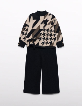 Abel e Lula Conj. Calça Tricot