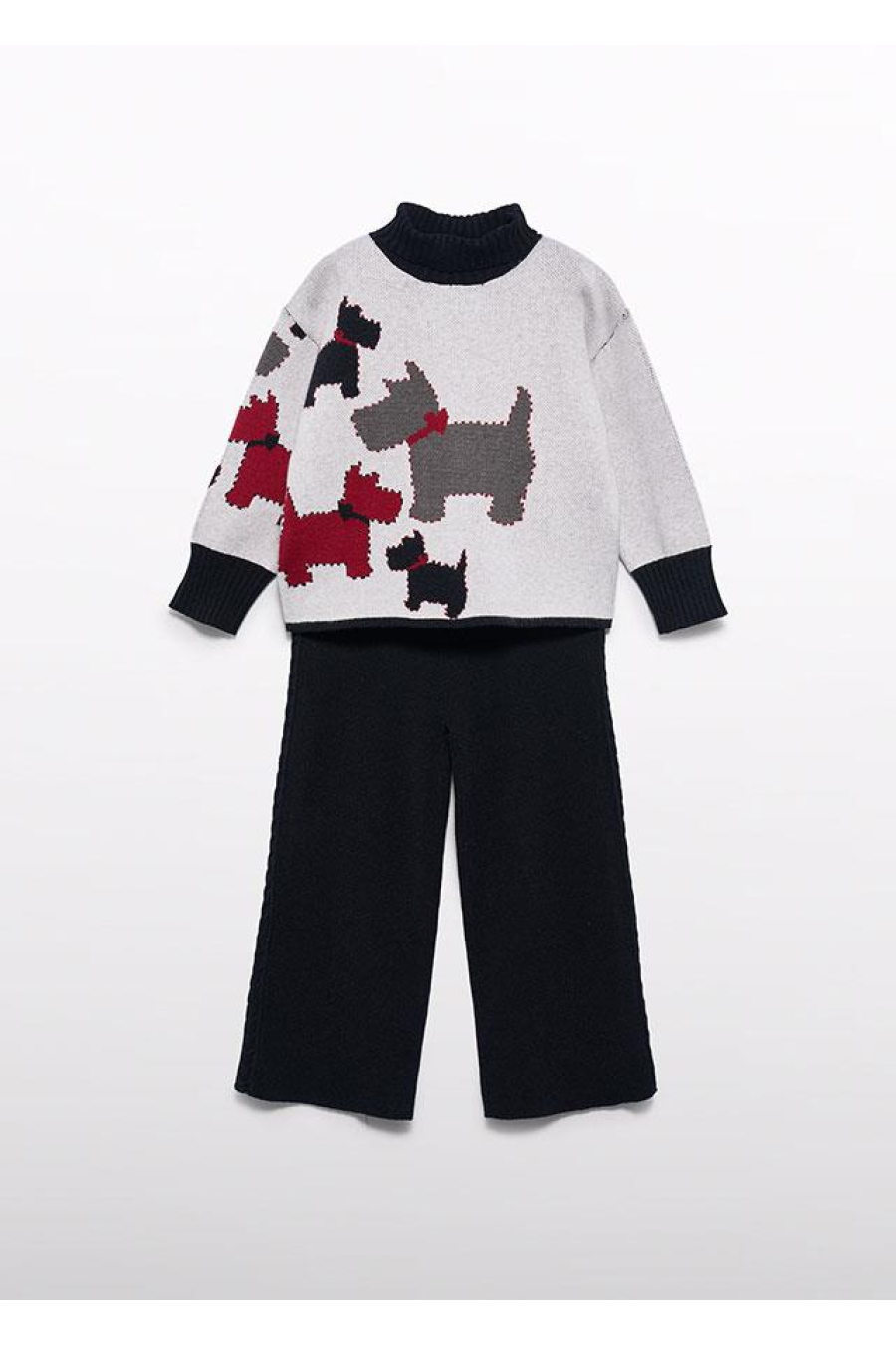 Abel e Lula Conj. Calça Trico Cachorros