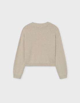 Mayoral Jersey Intarsia Flores