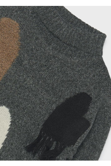Mayoral Jersey Intarsia Coraçoes