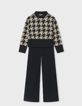 Mayoral Conj. Calça Trico Jacquard