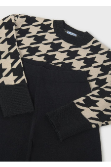Mayoral Conj. Calça Trico Jacquard