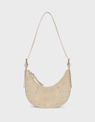 Mayoral Bolsa Suede Meia Lua