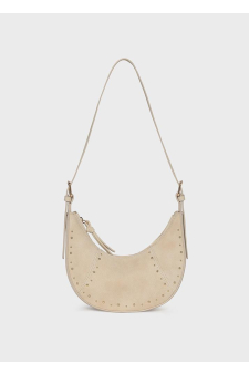 Mayoral Bolsa Suede Meia Lua