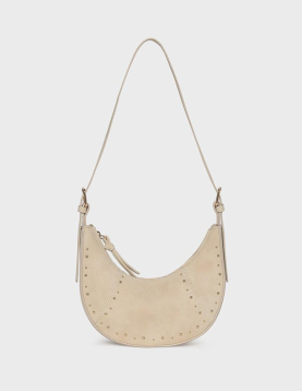 Mayoral Bolsa Suede Meia Lua