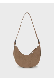 Mayoral Bolsa Suede Meia Lua