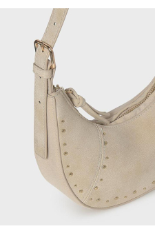 Mayoral Bolsa Suede Meia Lua