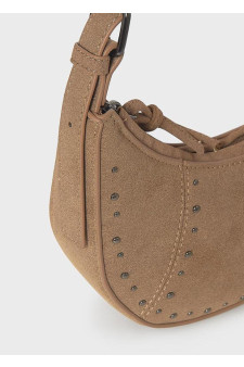 Mayoral Bolsa Suede Meia Lua