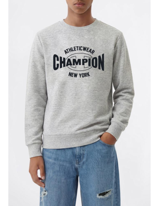 Champion Crewneck Sweatshirt - BRANCO