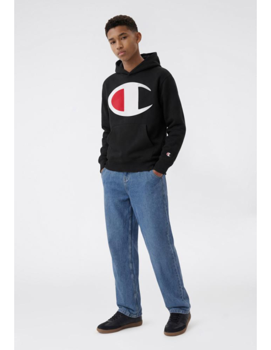 Champion Hooded Sweatshirt - PRETO