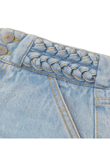 Levis G High Rise Baggy W/ Braid