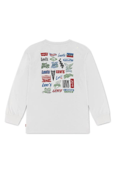 Levis B Heritage Logos Ls Tee