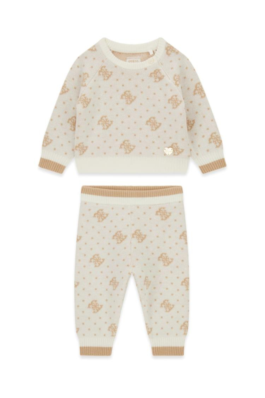Guess G Set Ls Sweater + Sweater Pants