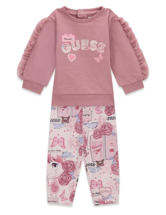 Guess G Set Ls Active Top+Leggings