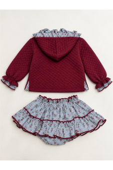 Lolittos Felpa A+Cubre Falda Carmesi
