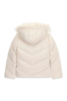 Guess G Real Down Hooded Ls Puffer