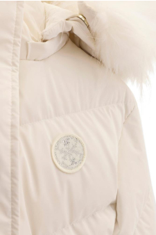 Guess G Real Down Hooded Ls Puffer