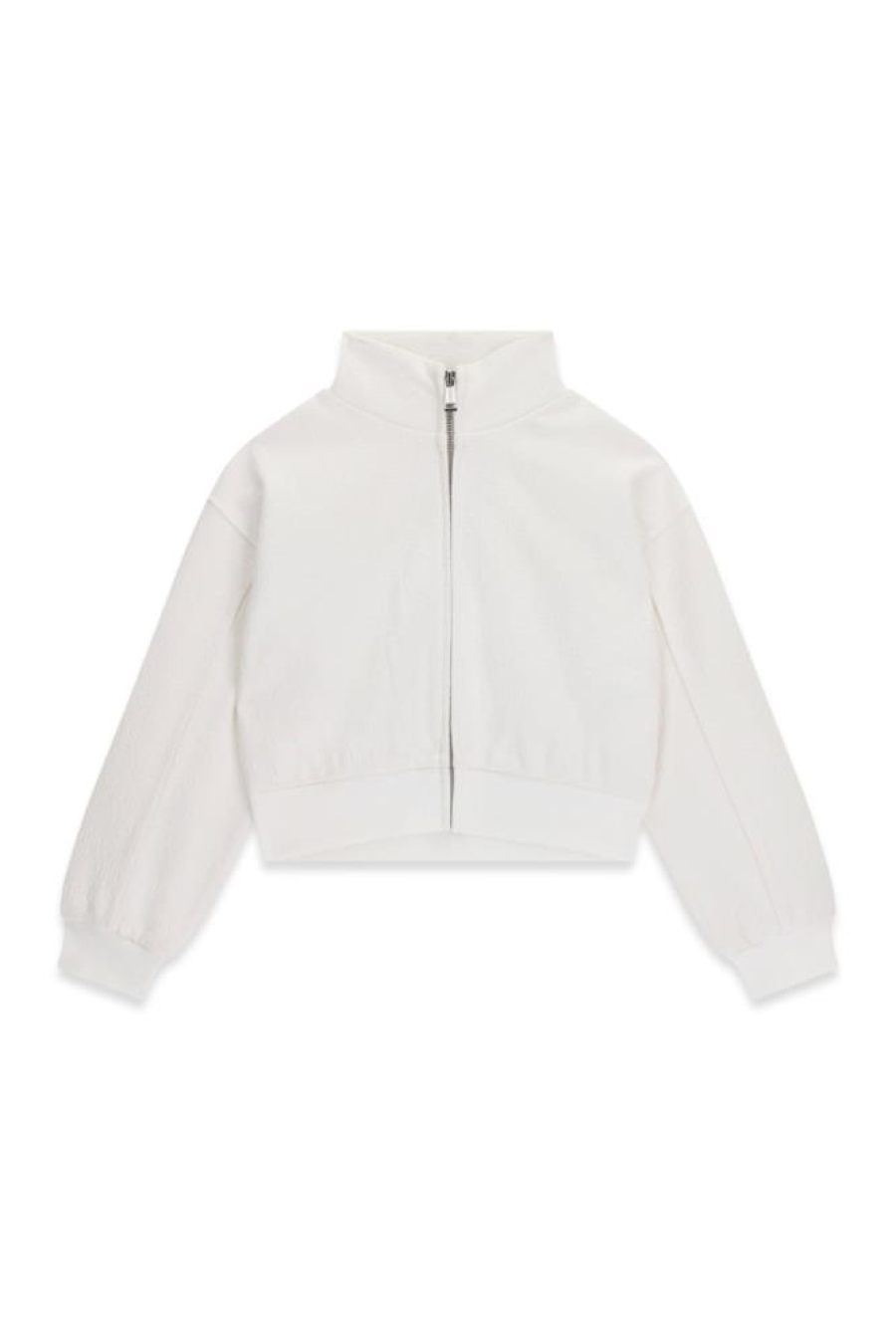 Guess G Jacquard Ls Boxy Active Top W/