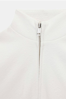 Guess G Jacquard Ls Boxy Active Top W/