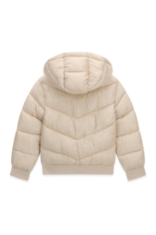 Guess G Polyester Hooded Ls Puffer Jac