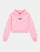 Guess G Hooded Ls Active Top