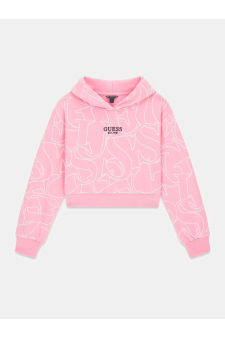 Guess G Hooded Ls Active Top