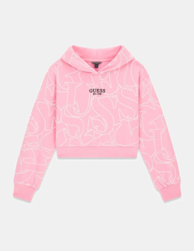 Guess G Hooded Ls Active Top