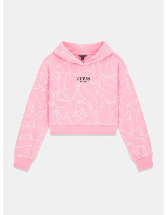 Guess G Hooded Ls Active Top - PMMY
